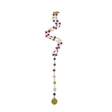 Victoria Gemstone long necklace -maria-moyseos